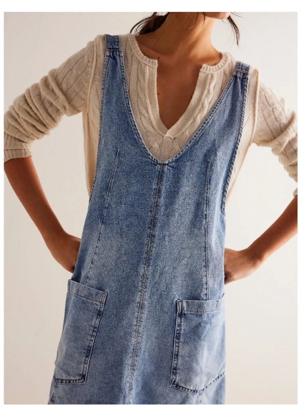 FREE PEOPLE We The Free High Roller Skirtall / Follow Your Heart size XL NWT